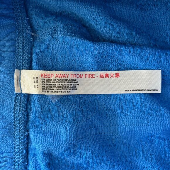 NWT FREE PEOPLE MOVEMENT Blue Leggings Size XS - Picture 7 of 8